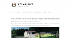 Desktop Screenshot of les4cibles.fr